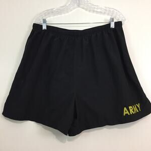 Military USGI Army Physical Fitness Uniform Trunks Shorts Size S APFU Black